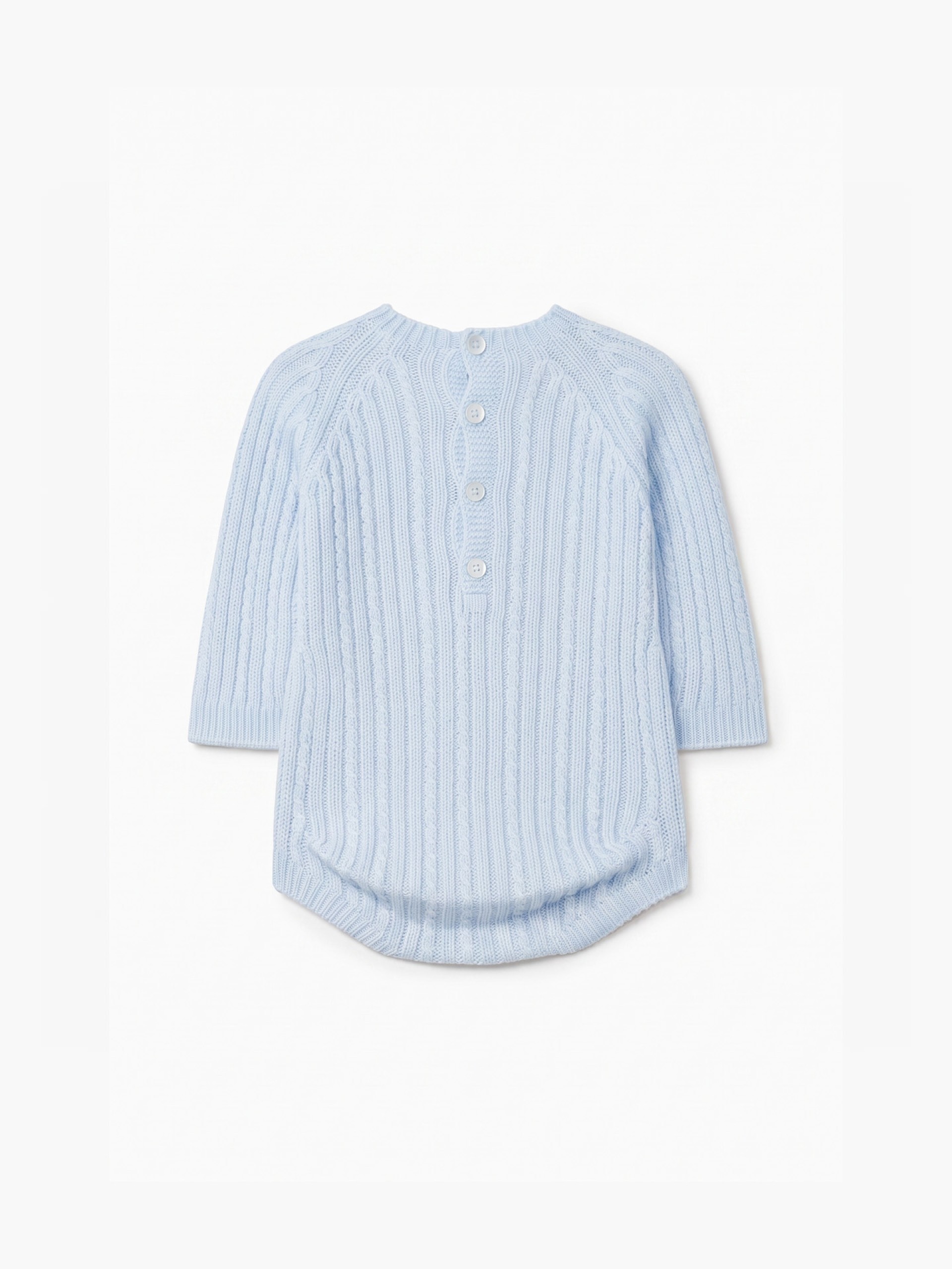 Knitted wool shortie