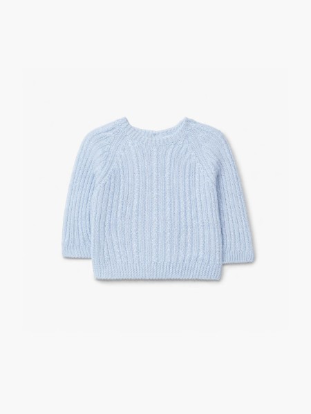 Knitted wool sweater