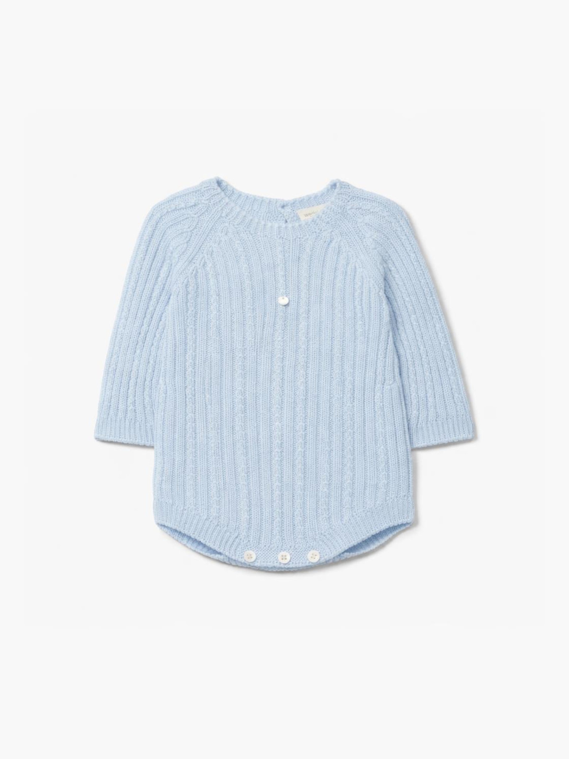 Knitted wool shortie