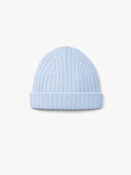 Knitted wool beanie
