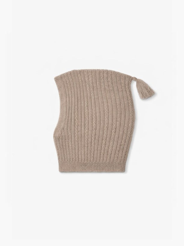 Knitted wool balaclava Knitted wool balaclava