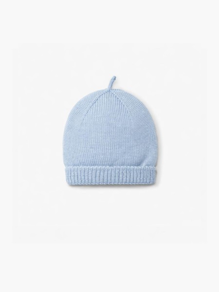 Knitted wool beanie