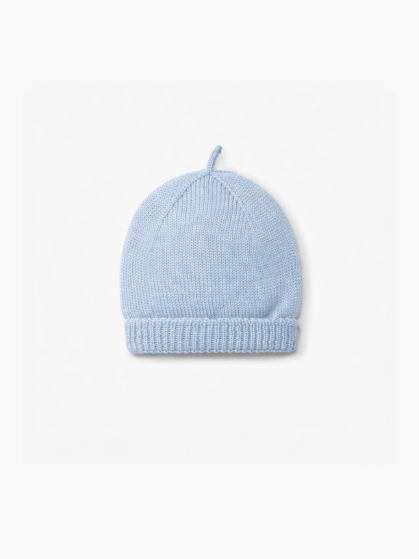 Knitted wool beanie Knitted wool beanie