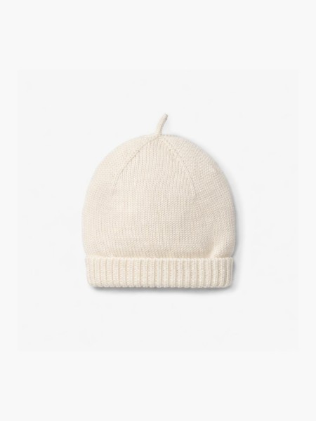 Knitted wool beanie Knitted wool beanie