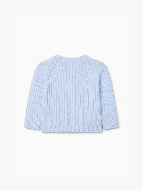 Knitted wool cardigan Knitted wool cardigan