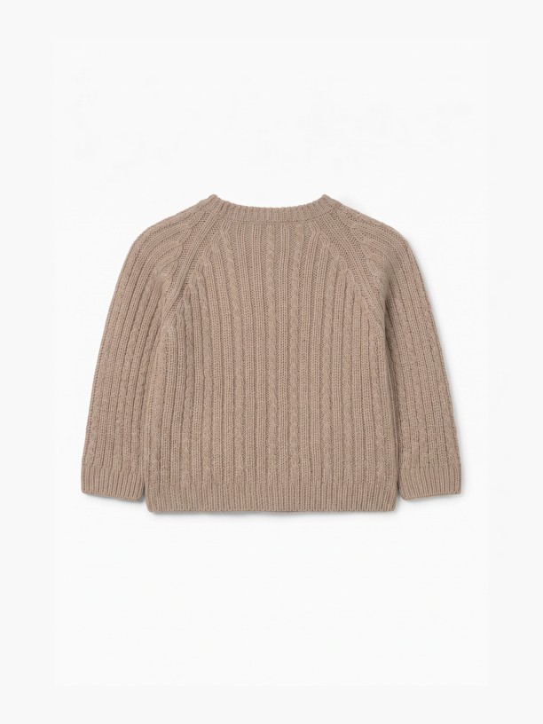Knitted wool cardigan Knitted wool cardigan