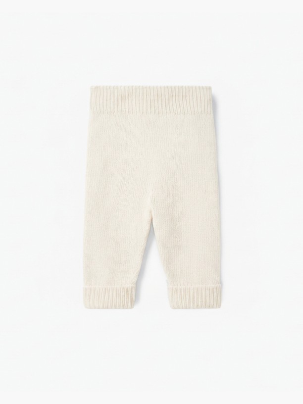 Knitted wool trousers Knitted wool trousers