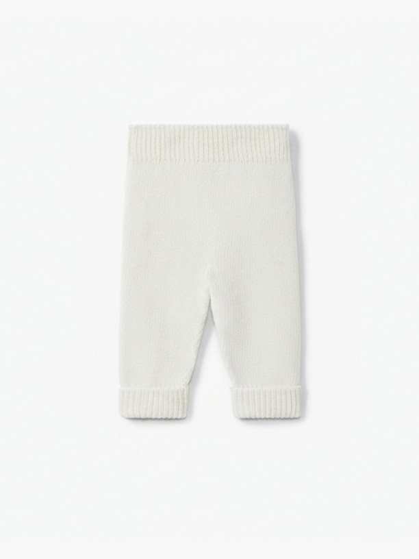 Knitted wool trousers Knitted wool trousers