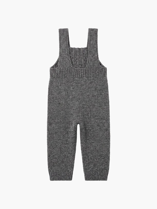 Knitted wool dungarees Knitted wool dungarees