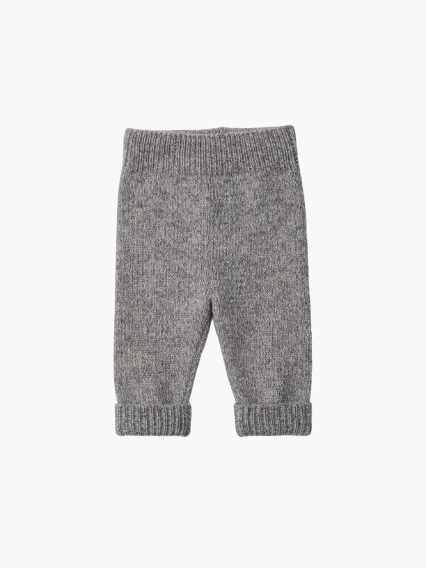 Knitted wool trousers Knitted wool trousers
