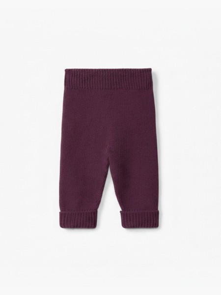 Knitted wool trousers Knitted wool trousers