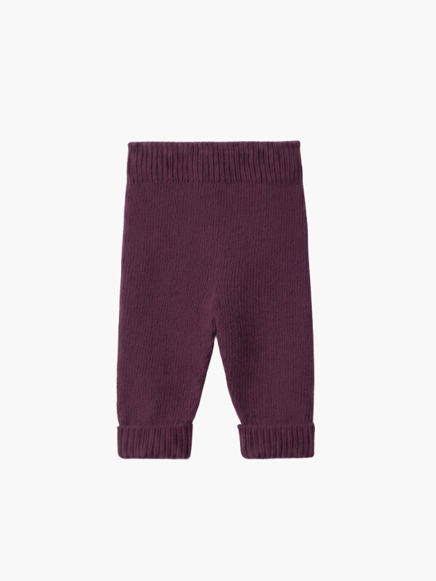 Knitted wool trousers Knitted wool trousers