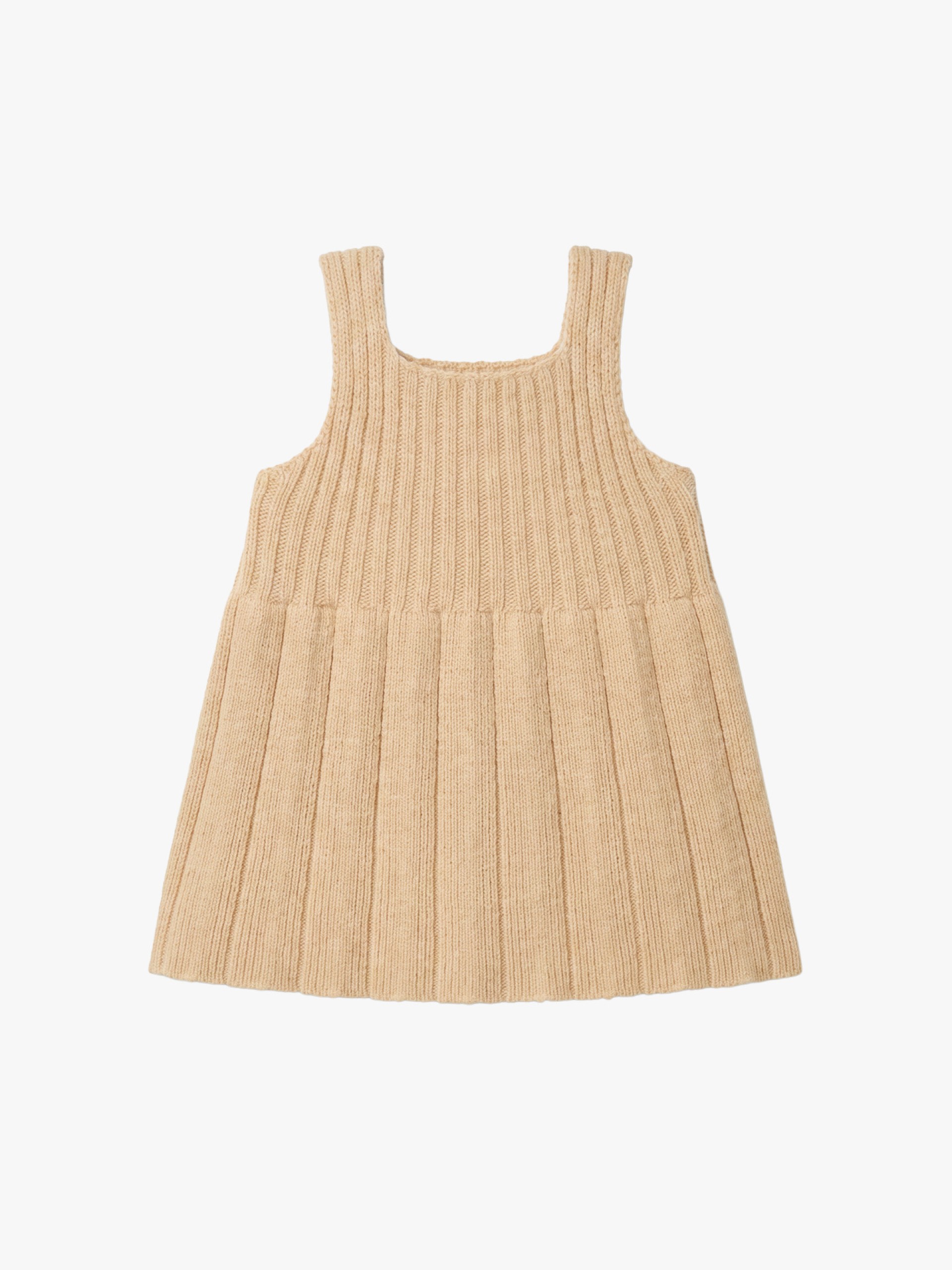 Knitted wool dress