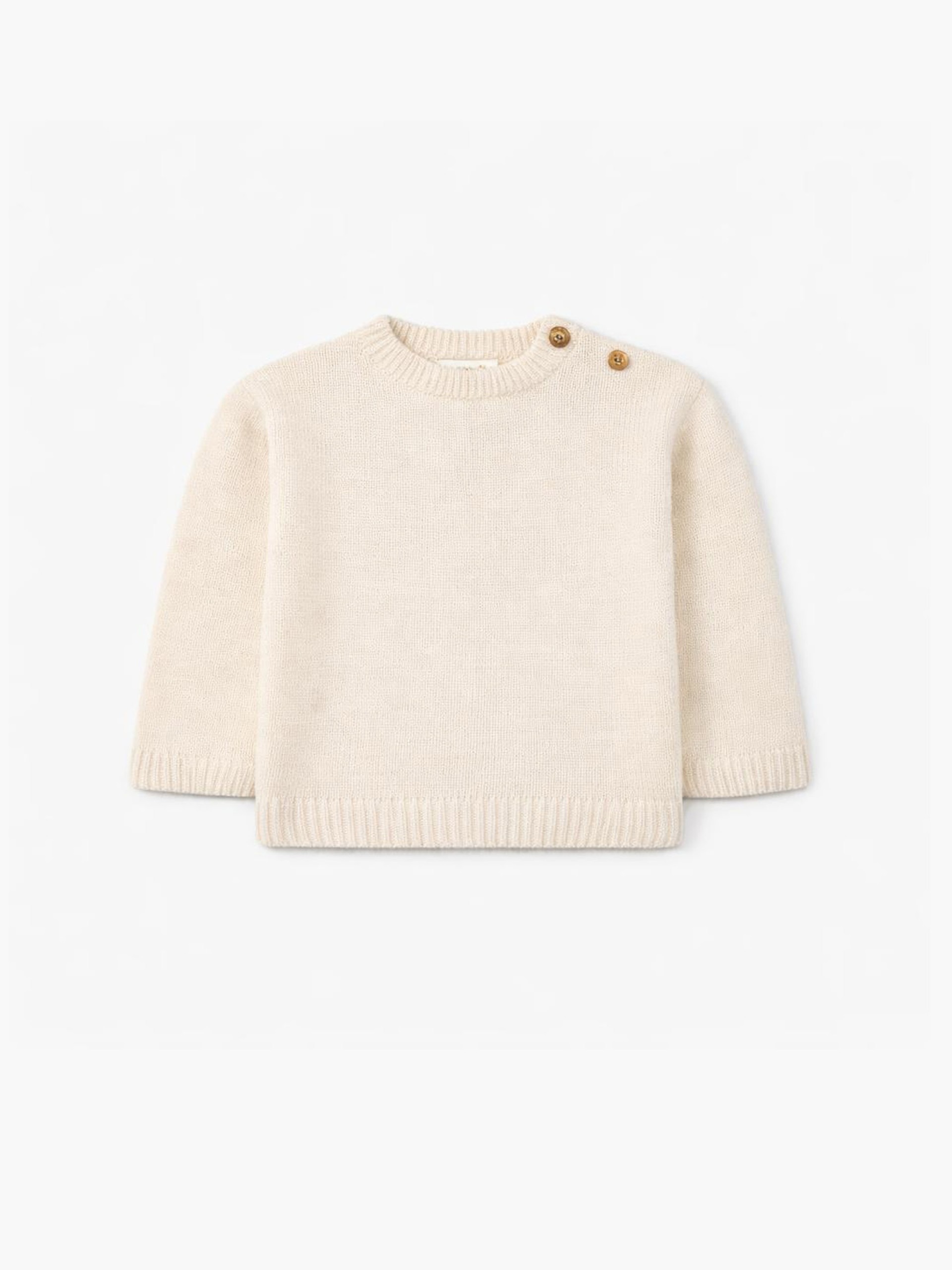 Knitted wool sweater