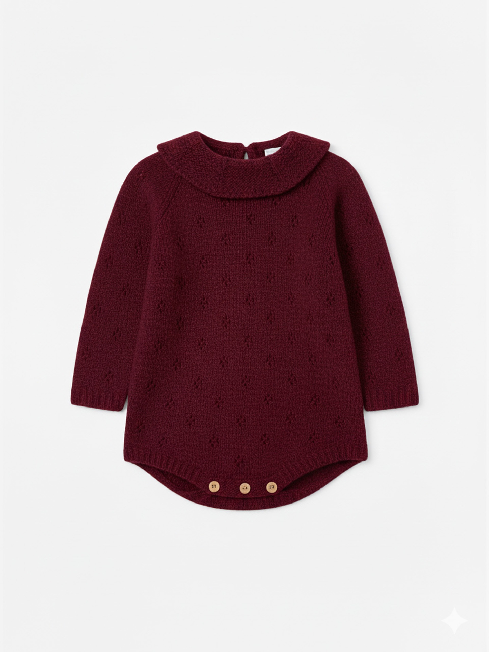 Knitted wool shortie
