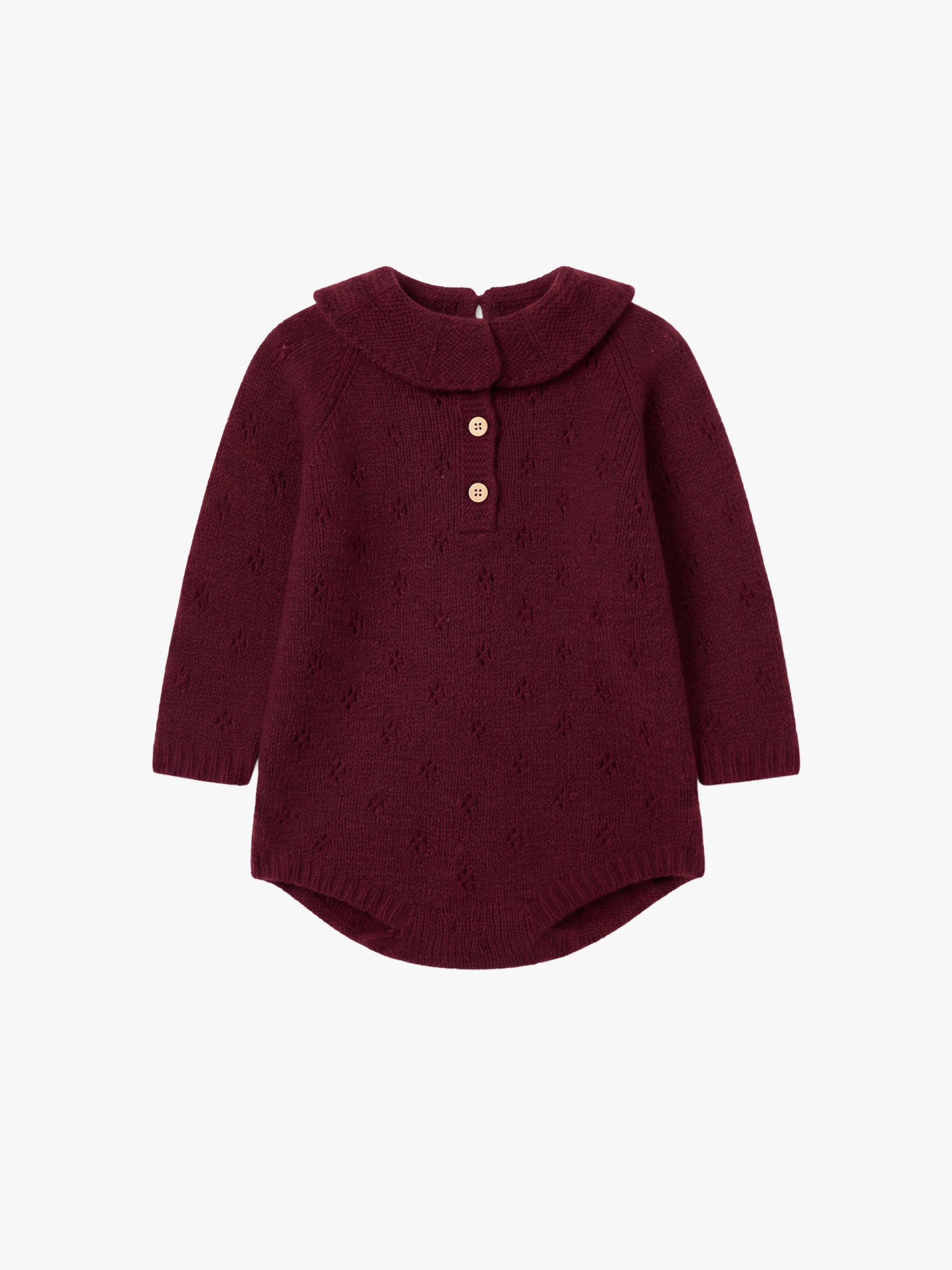 Knitted wool shortie