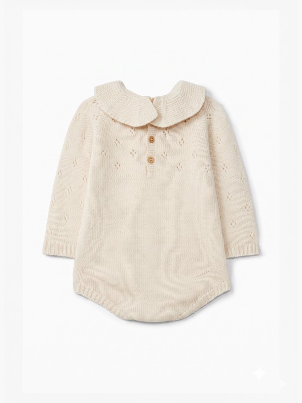 Knitted wool shortie Knitted wool shortie