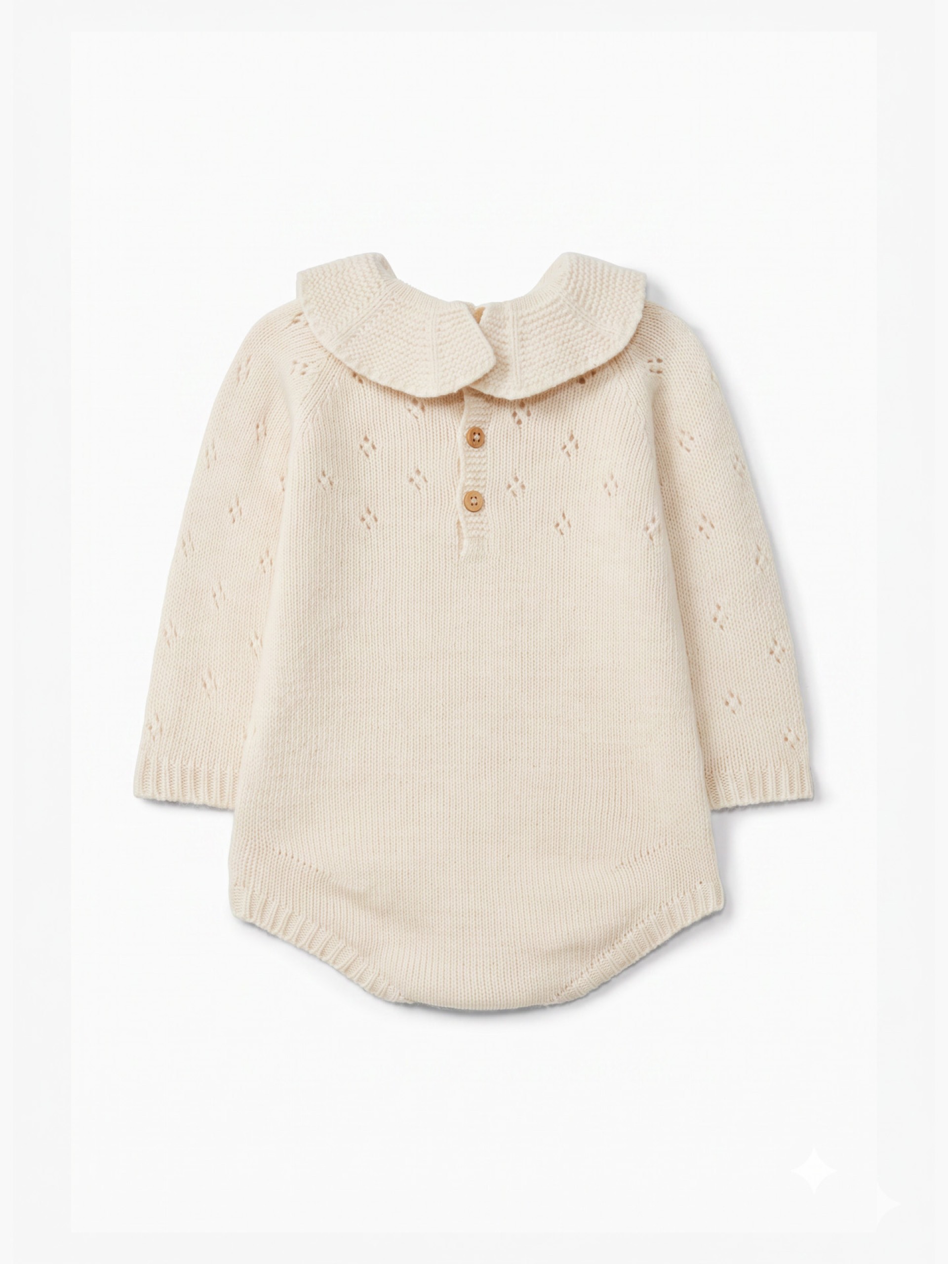 Knitted wool shortie