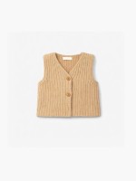 Knitted wool baby vest Knitted wool baby vest