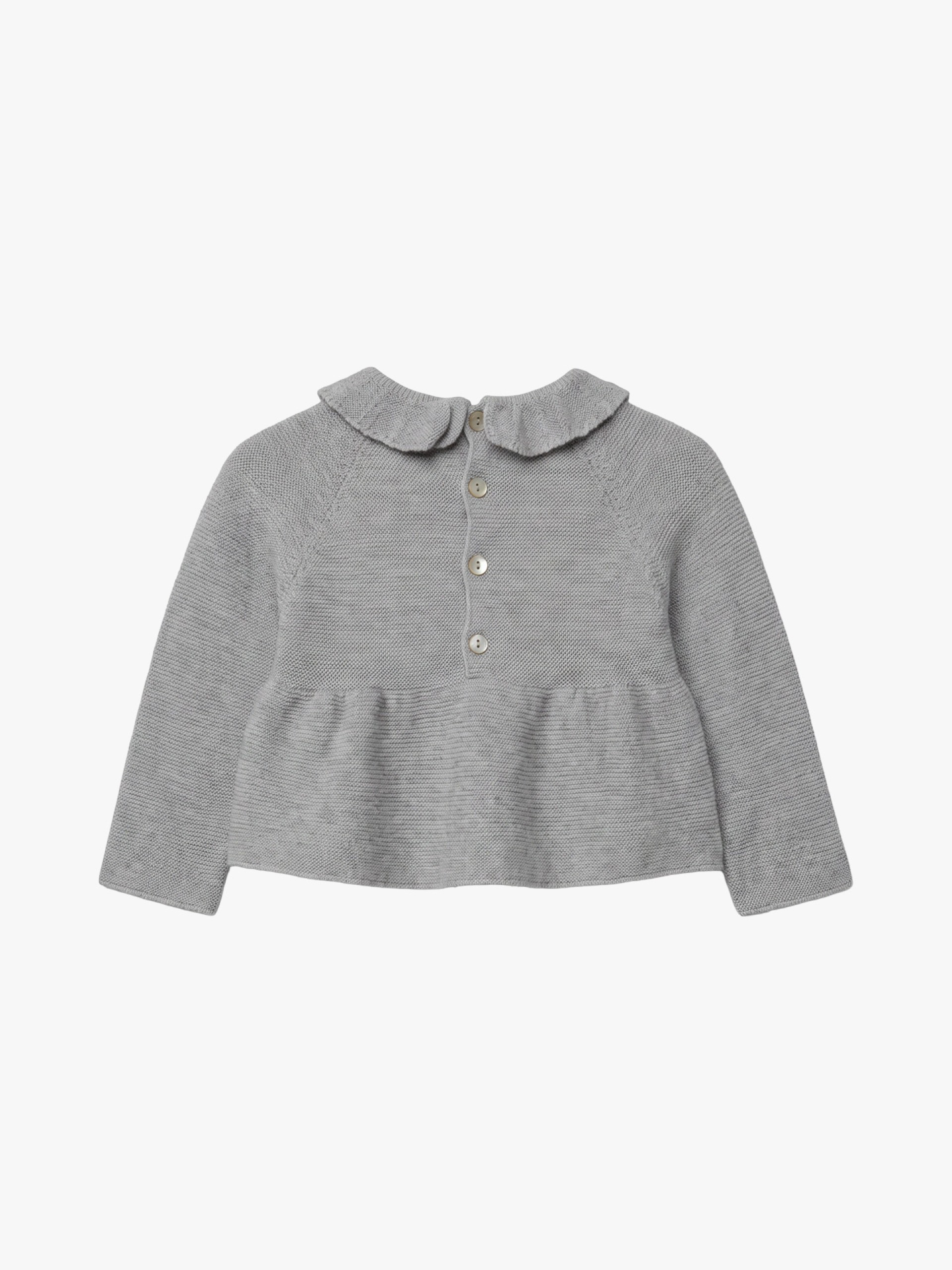 Knitted wool sweater
