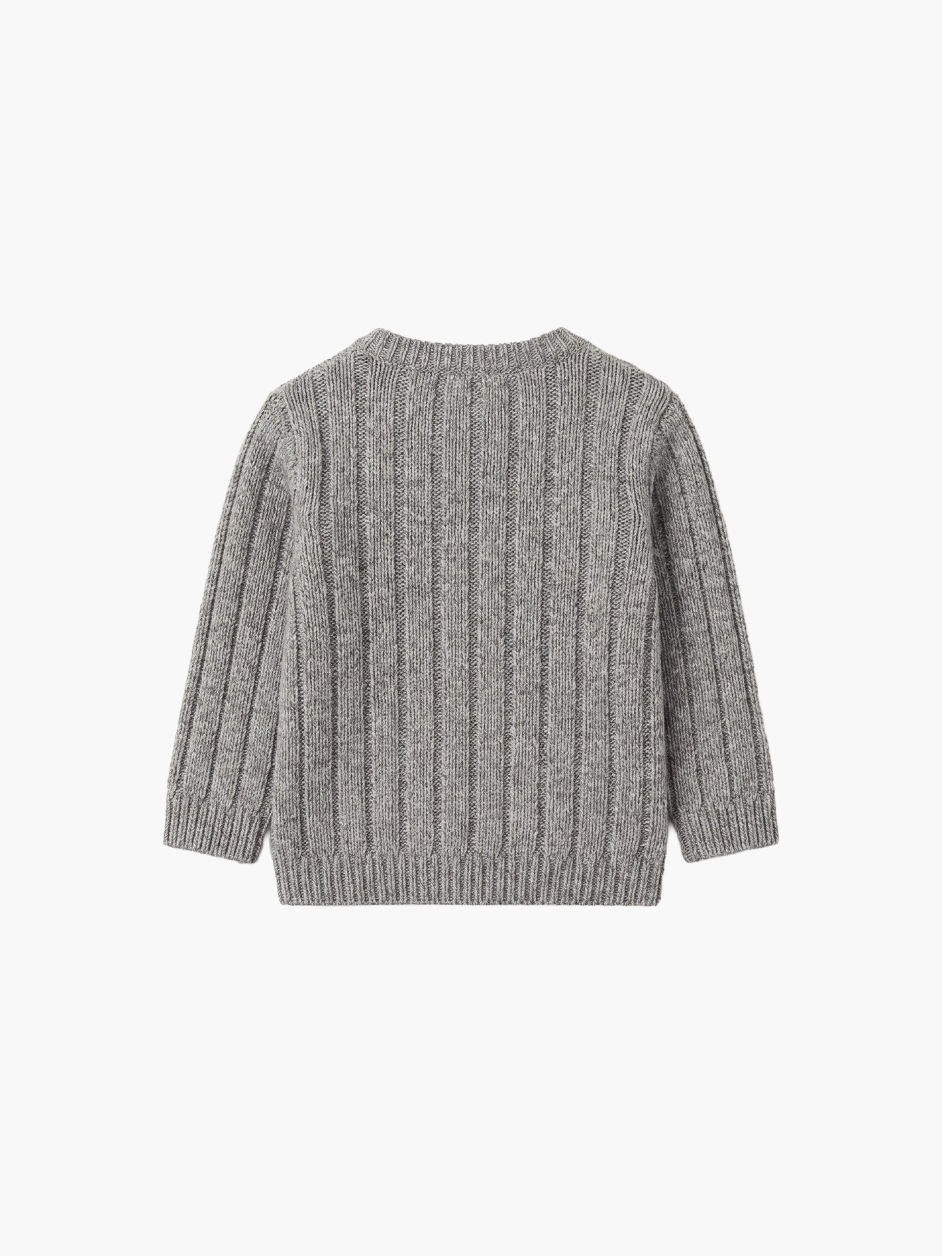 Knitted wool sweater