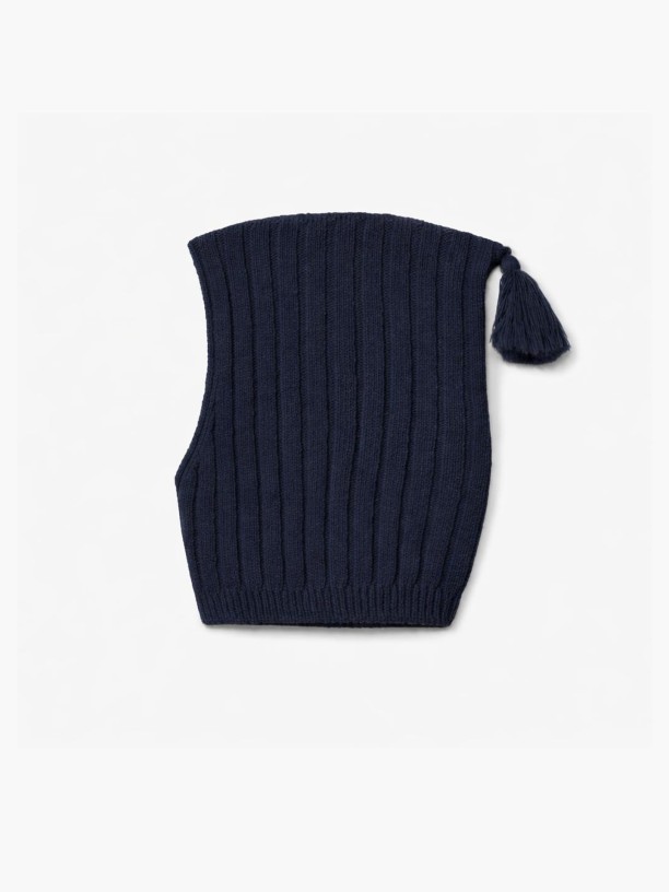 Knitted wool balaclava Knitted wool balaclava