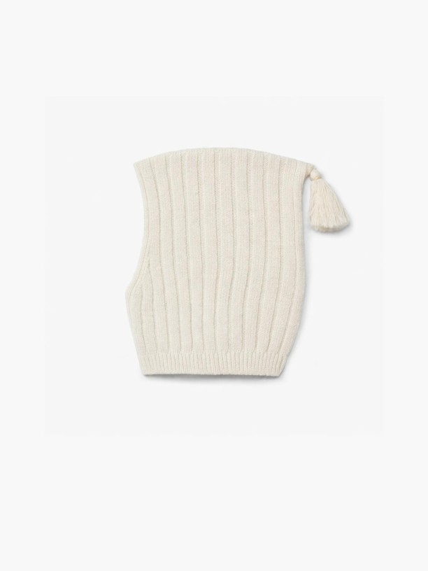 Knitted wool balaclava Knitted wool balaclava