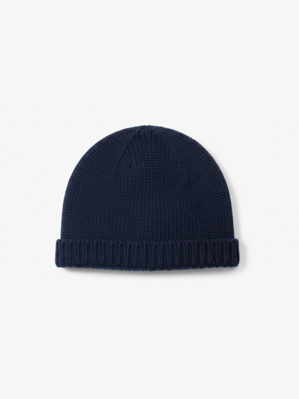 Knitted wool beanie Knitted wool beanie