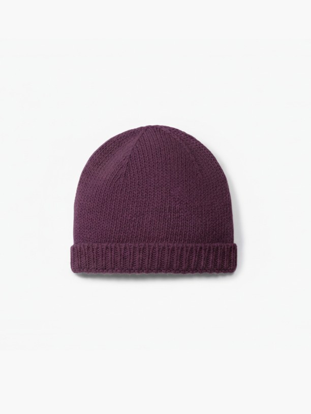Knitted wool beanie Knitted wool beanie