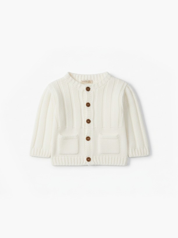 Knitted wool cardigan Knitted wool cardigan