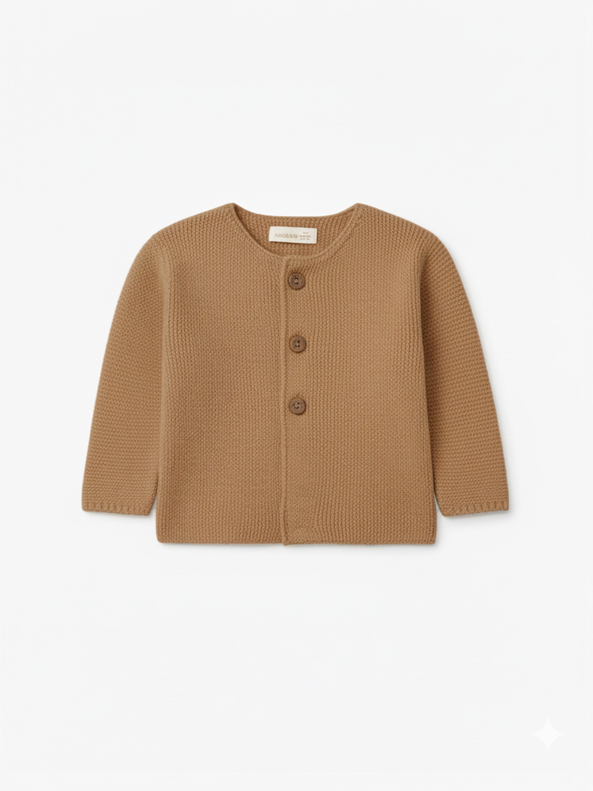 Knitted wool cardigan