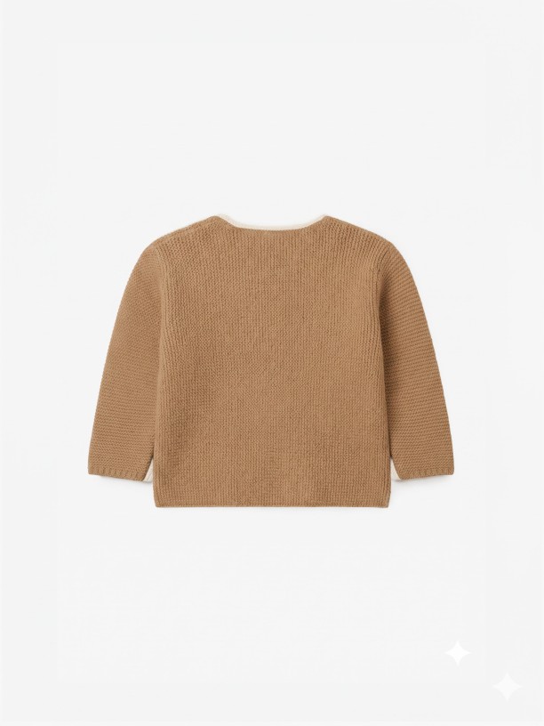 Knitted wool cardigan Knitted wool cardigan