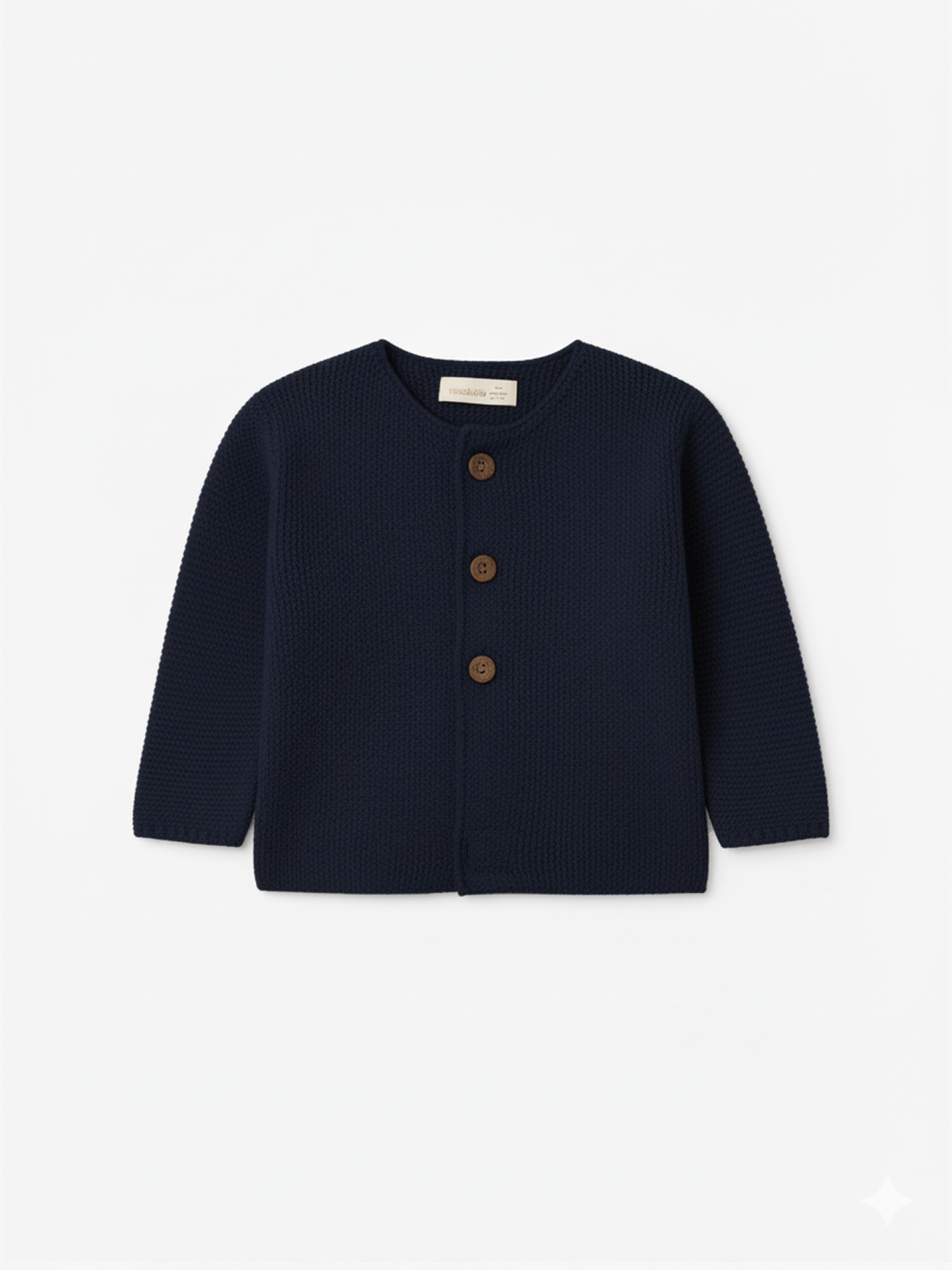 Knitted wool cardigan