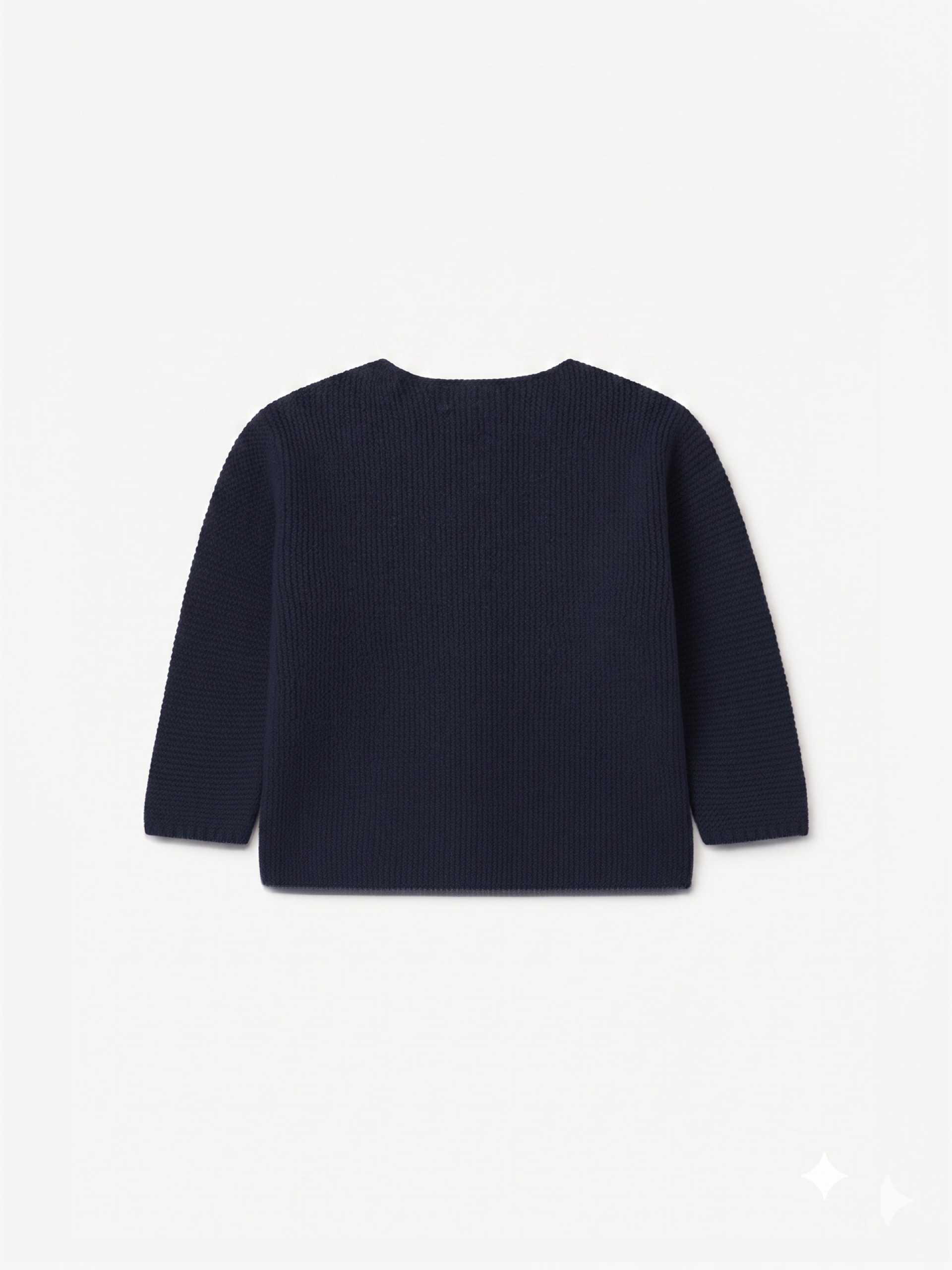 Knitted wool cardigan