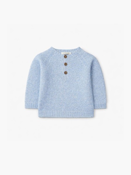Knitted wool sweater