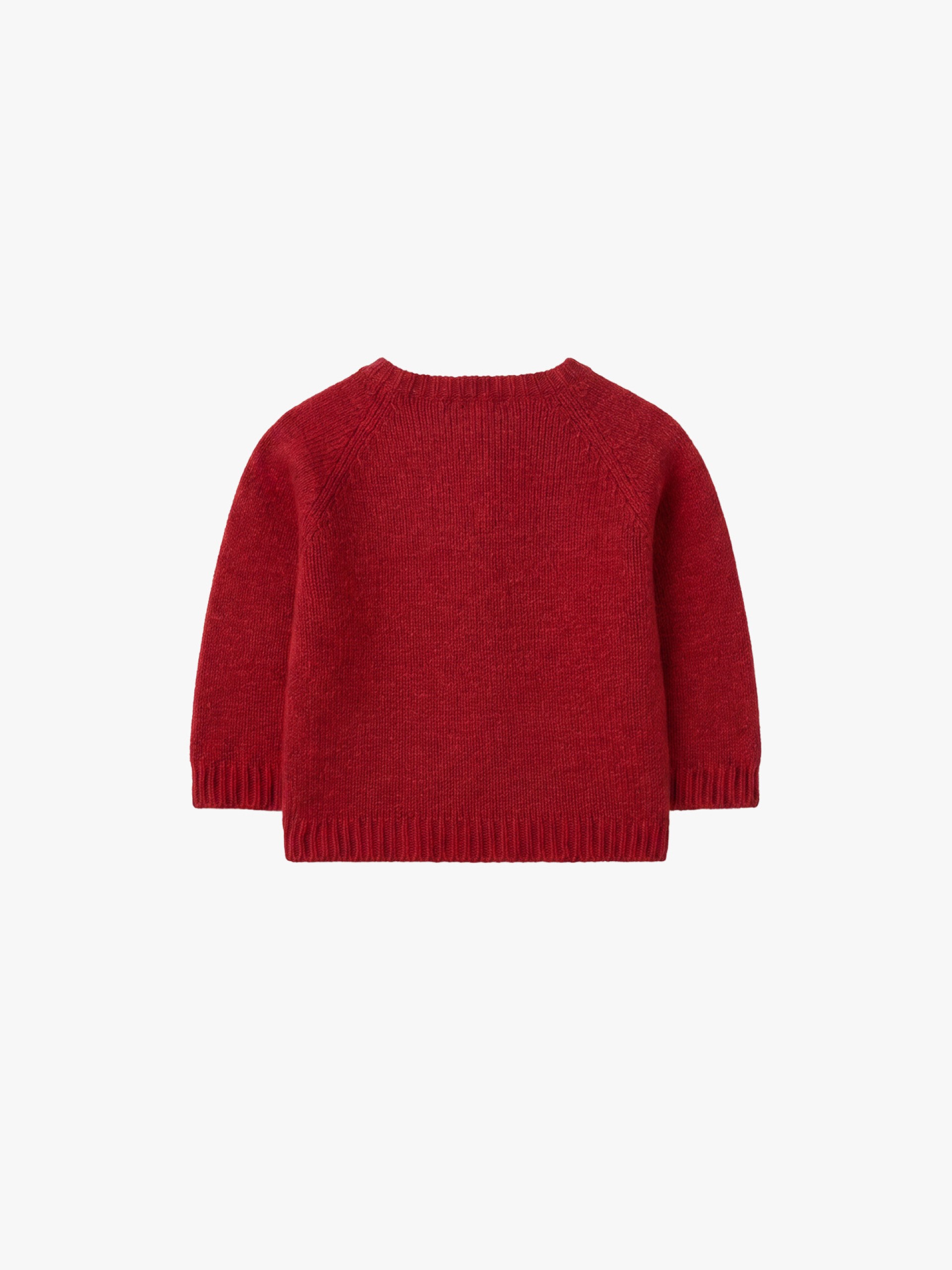 Knitted wool sweater