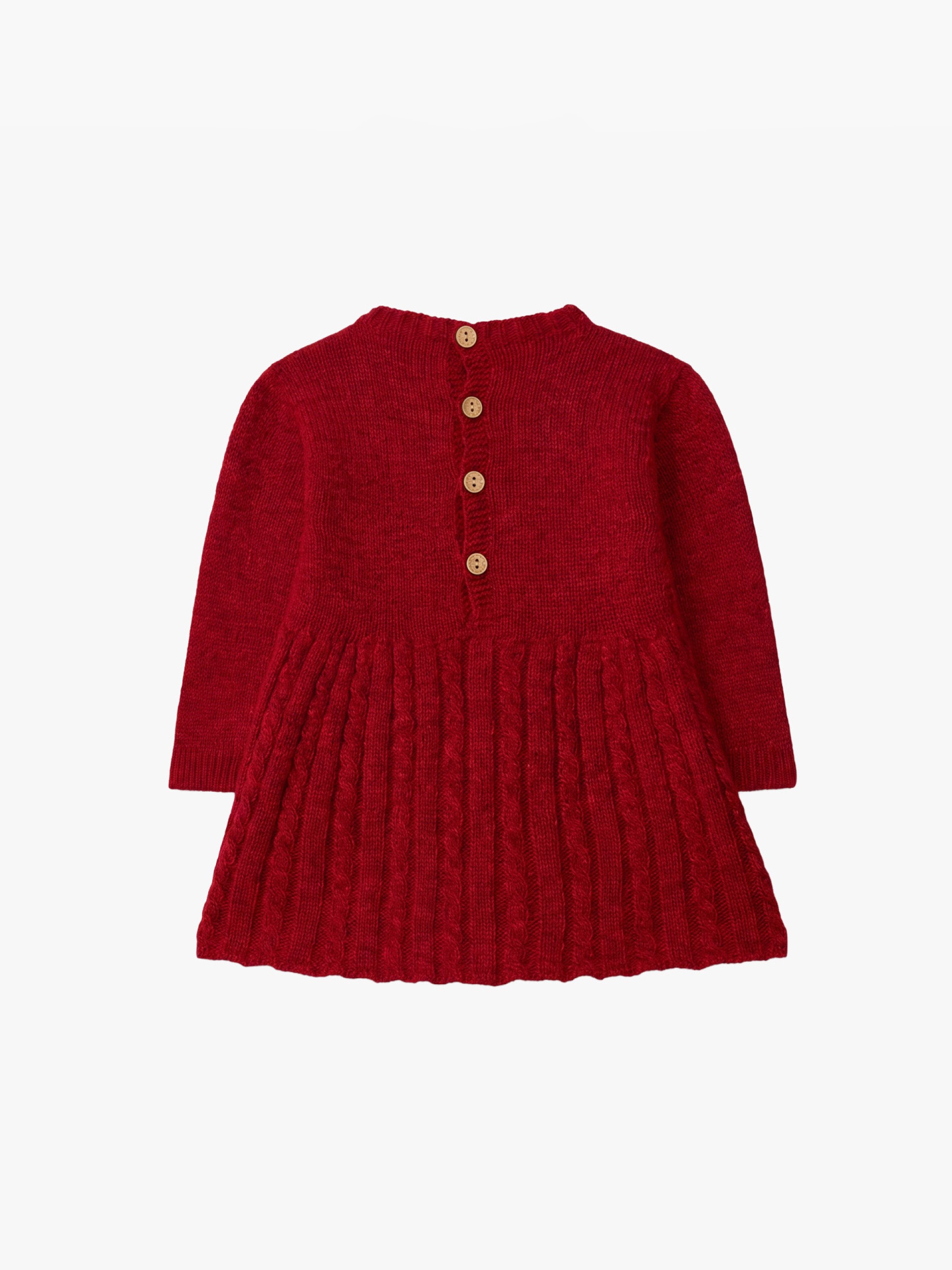 Knitted wool dress