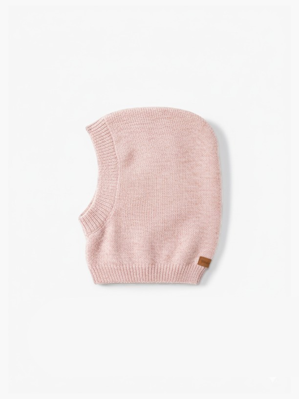 Knitted wool balaclava Knitted wool balaclava