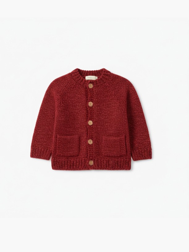 Knitted wool cardigan Knitted wool cardigan
