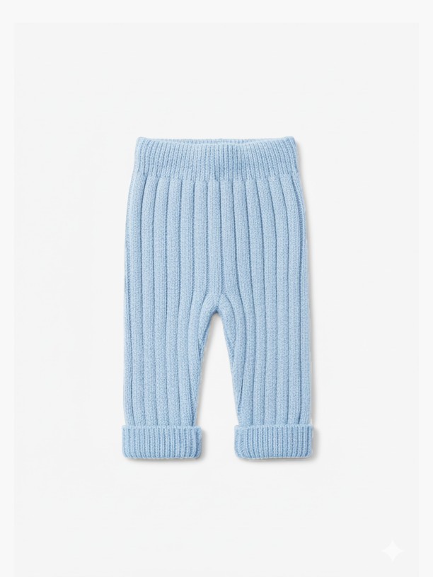 Knitted wool trousers Knitted wool trousers