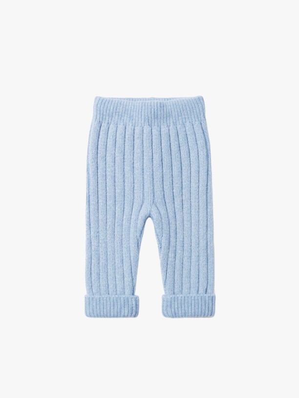 Knitted wool trousers Knitted wool trousers