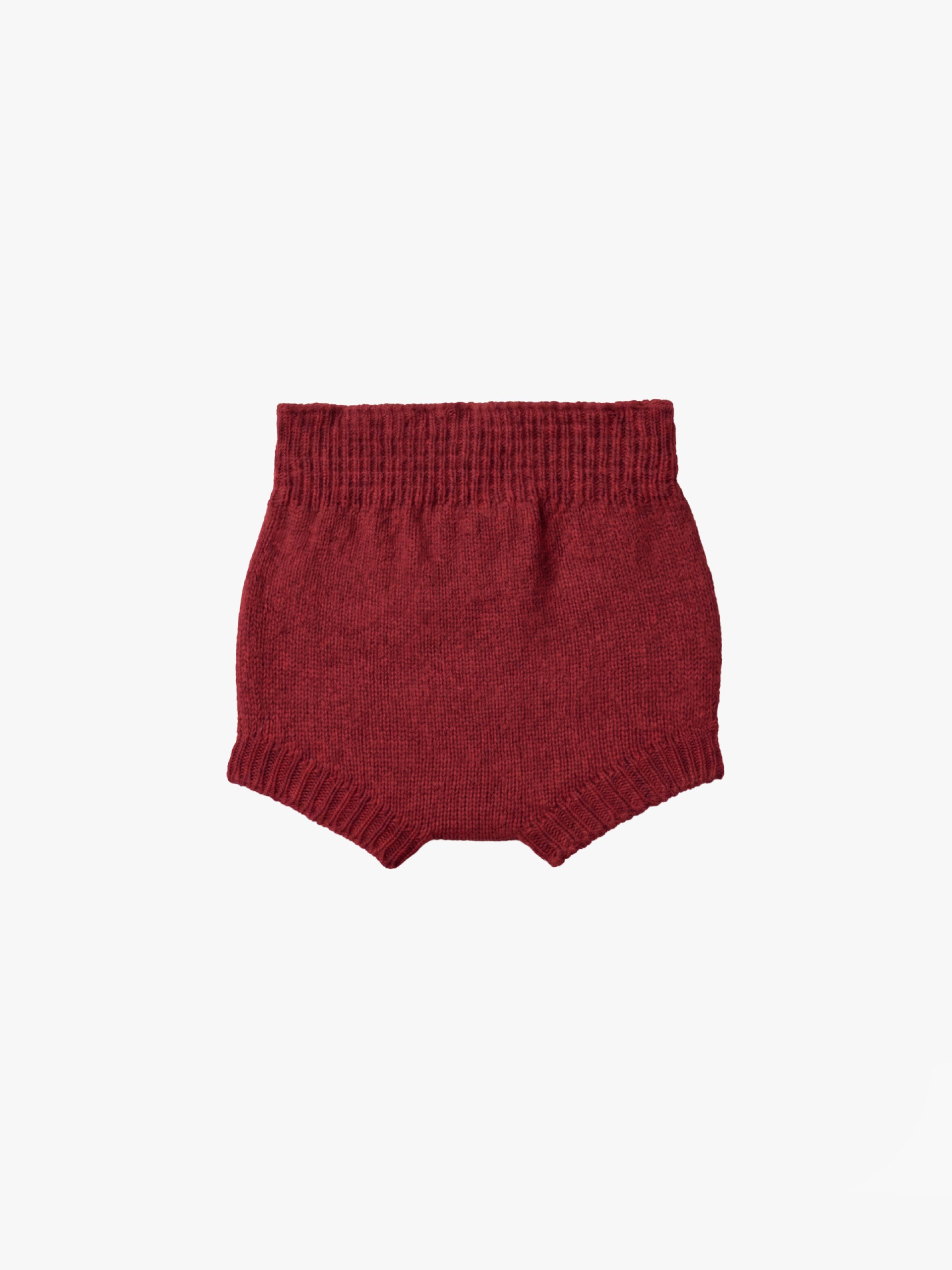 Knitted wool bloomer