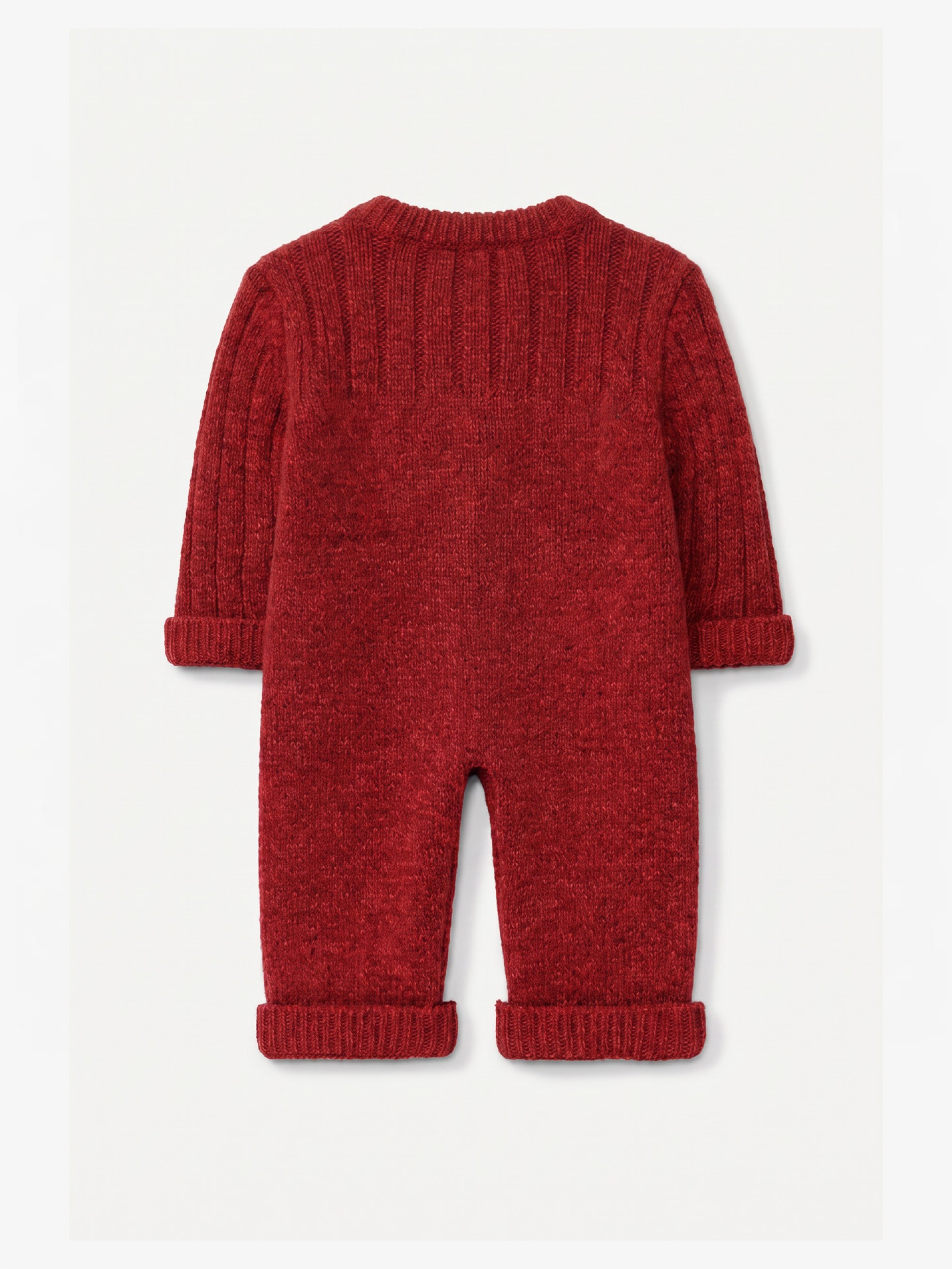 Knitted wool jumpsuit