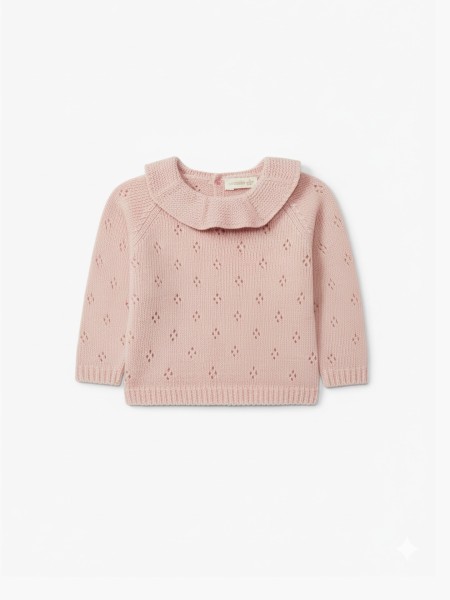 Knitted wool sweater