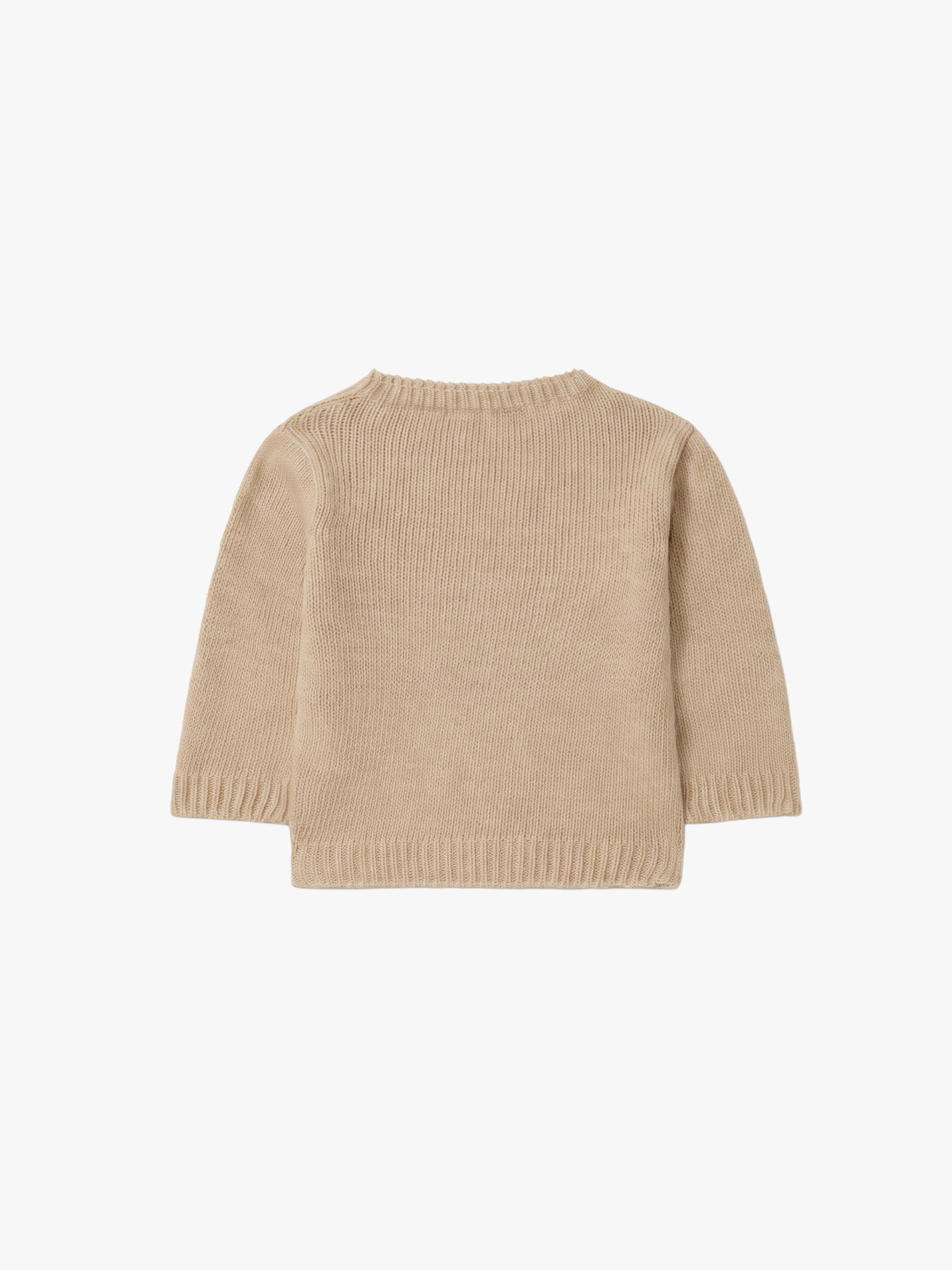 Knitted wool sweater