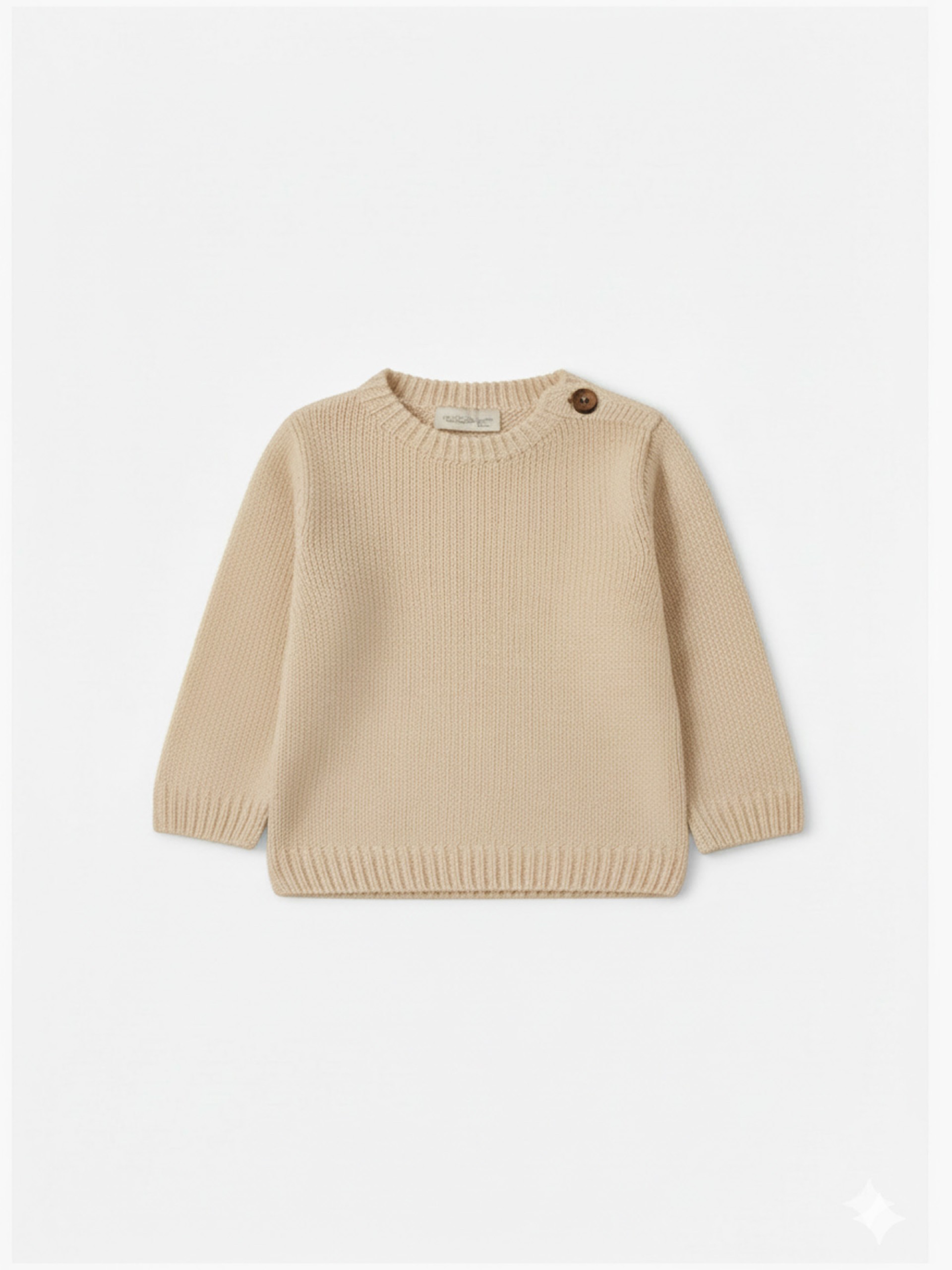 Knitted wool sweater