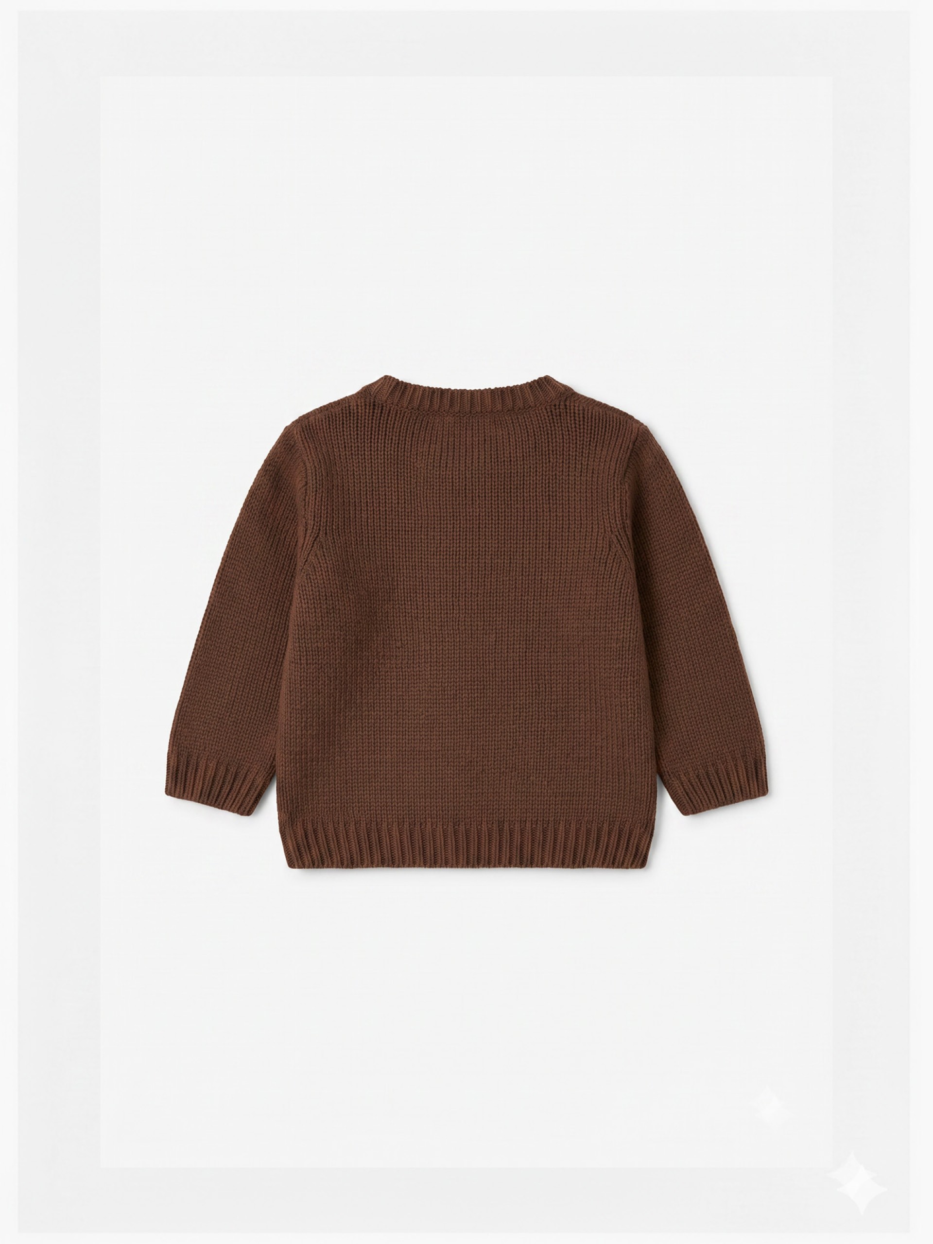 Knitted wool sweater