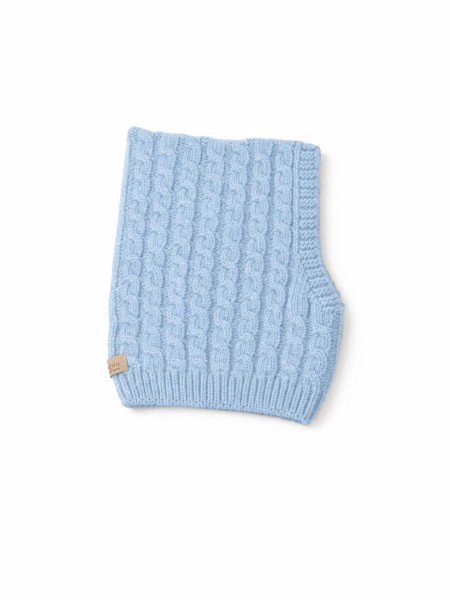 Knitted wool balaclava