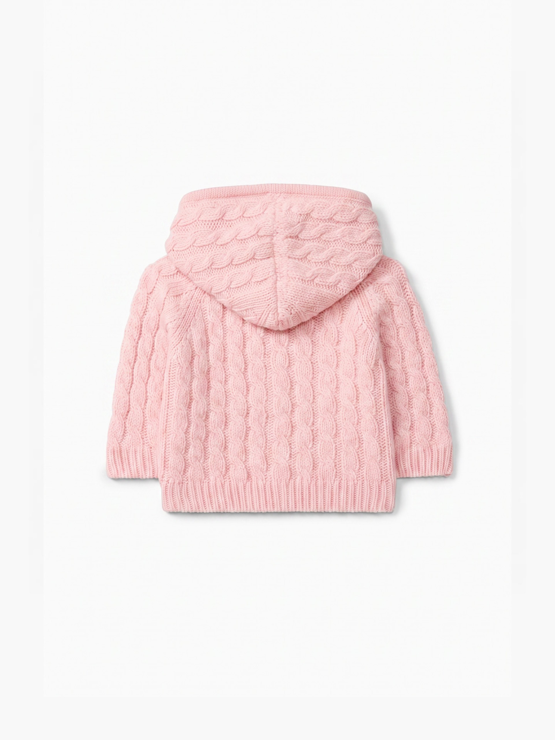 Knitted wool cardigan