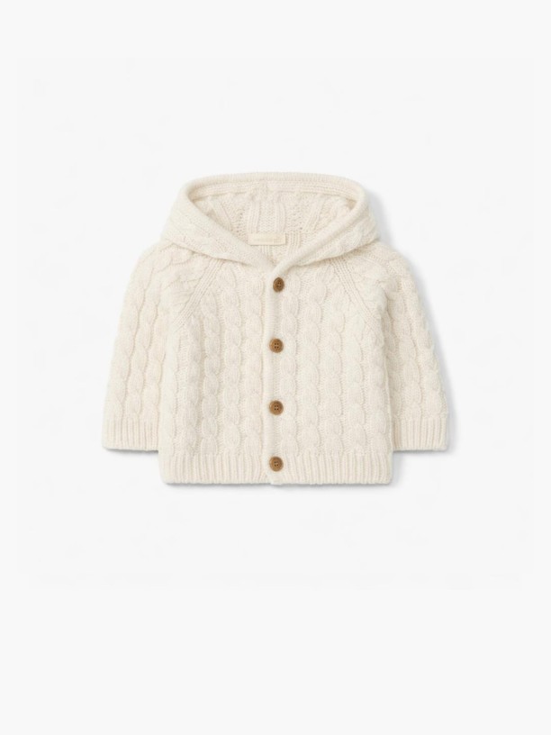 Knitted wool cardigan Knitted wool cardigan